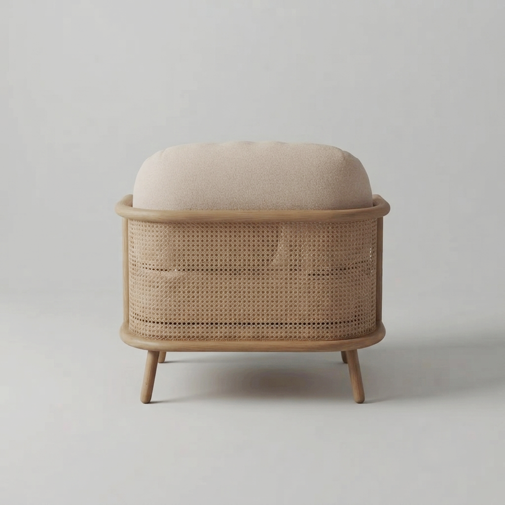 Mandy Armchair Polished Brass