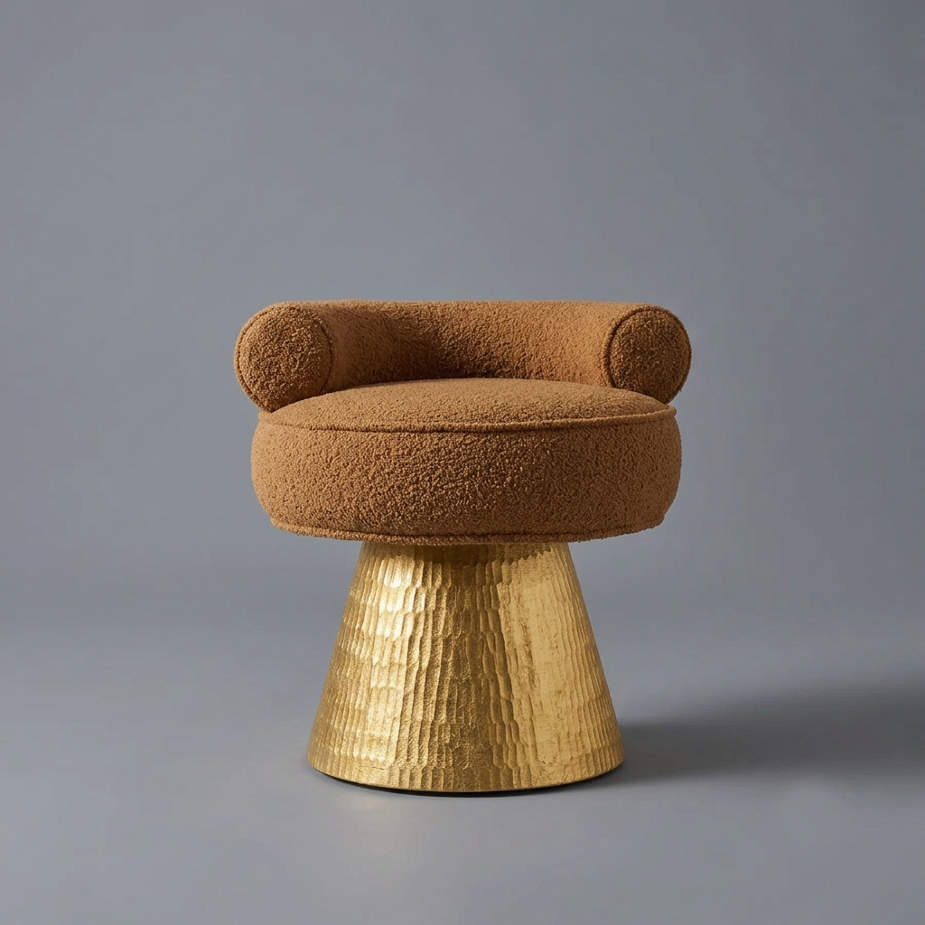 Hammered Gold Base