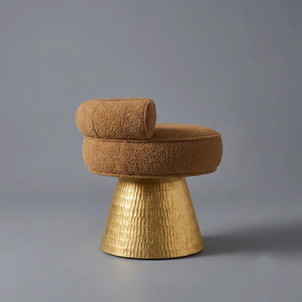 Hammered Gold Base