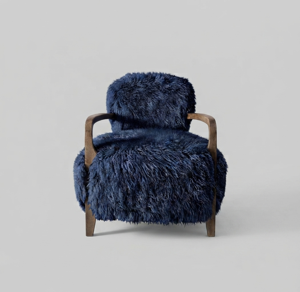 Shag Accent Chair