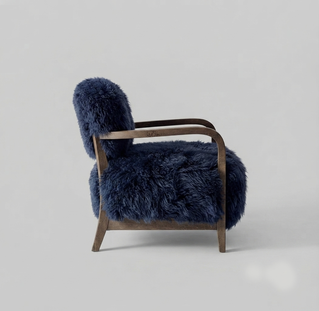 Shag Accent Chair