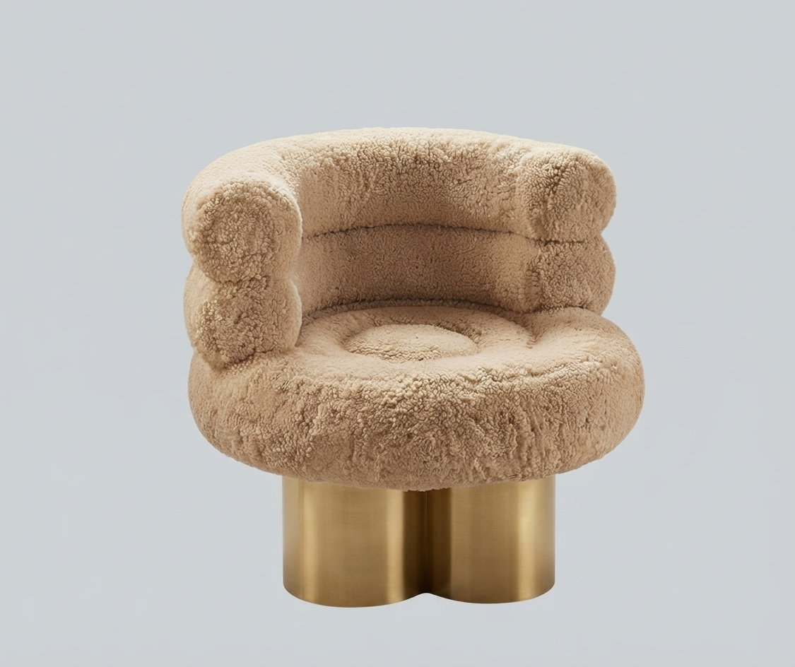 Shearling Accent Chair