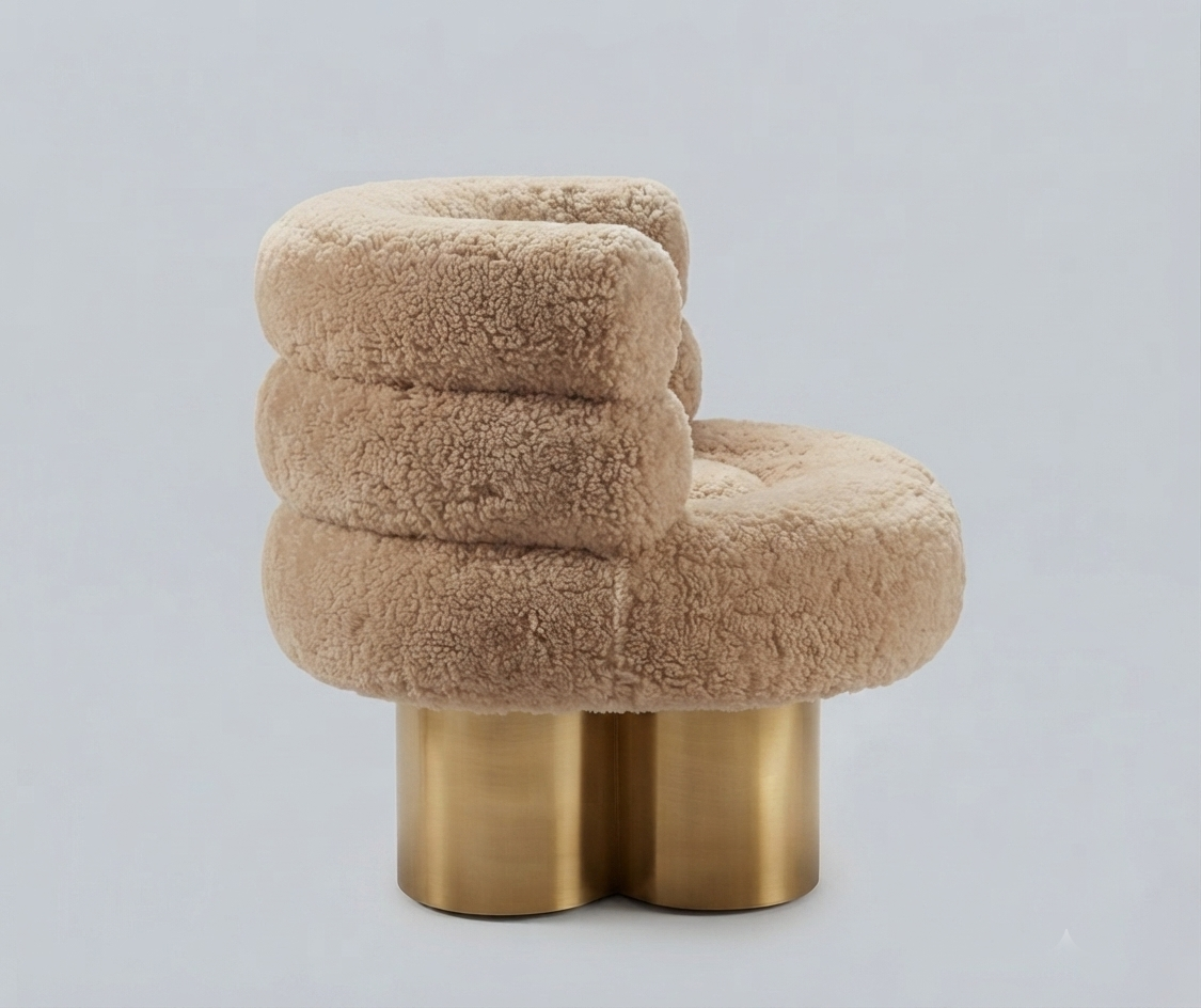 Shearling Accent Chair