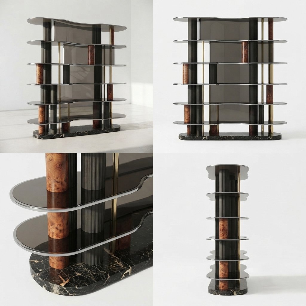 Wave Bookcase