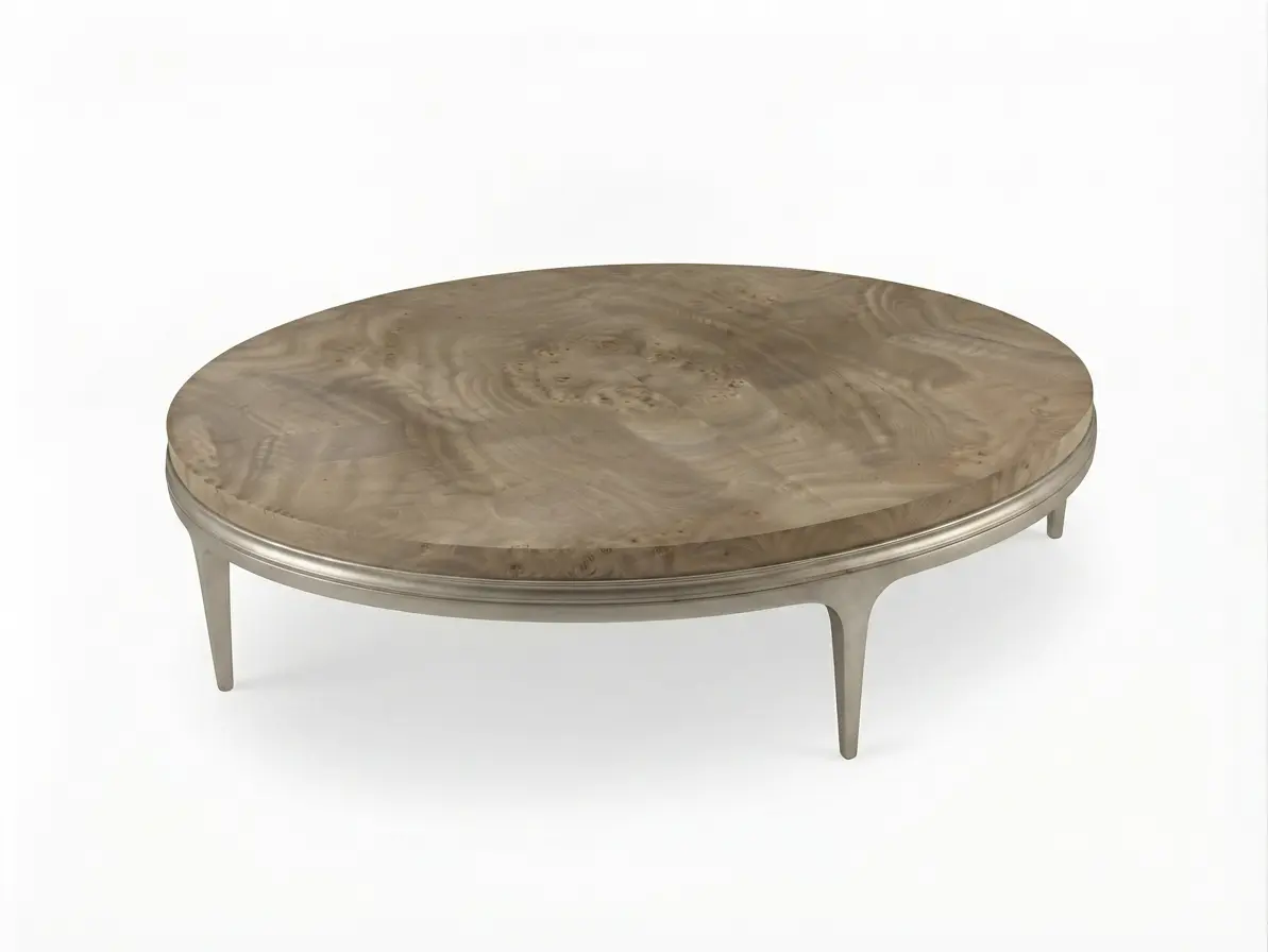 Burlwood Center Table