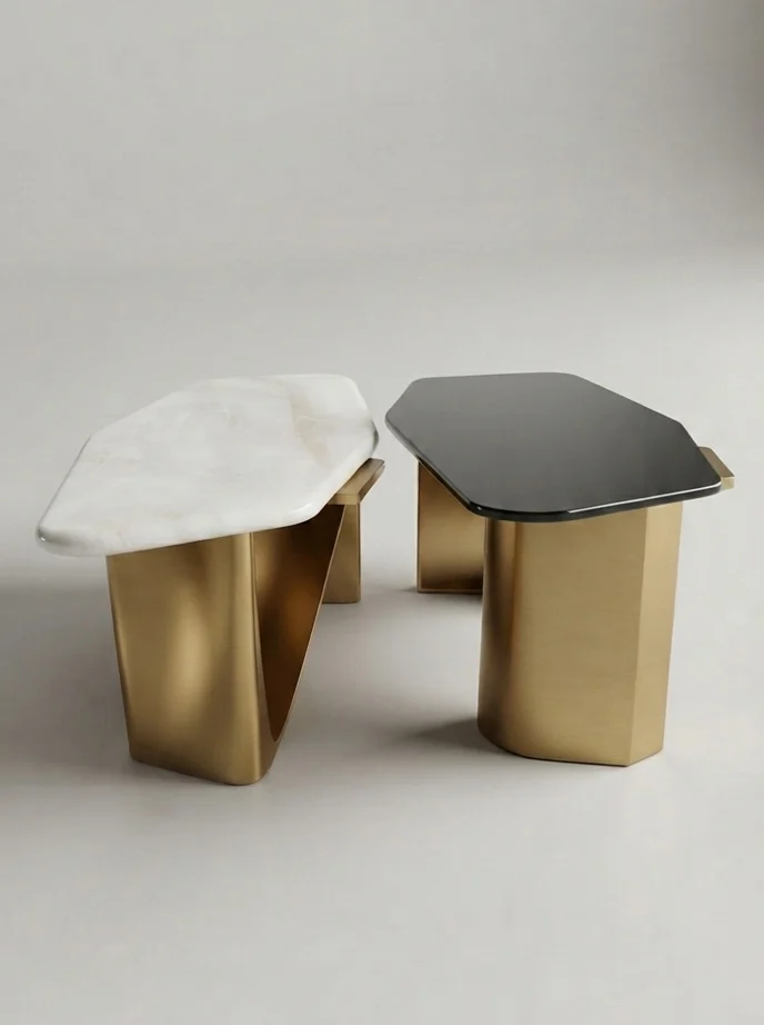 Dual-Tone Center Table