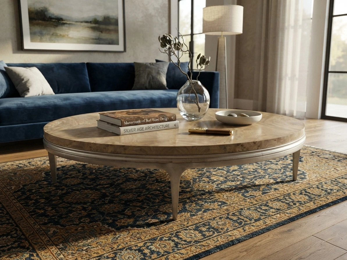 Burlwood Center Table