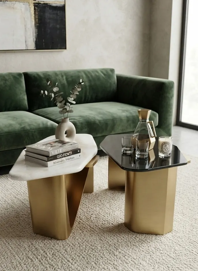Dual-Tone Center Table